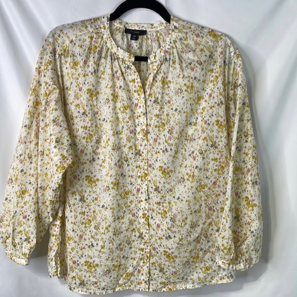 J. Crew 100% cotton blouse XS